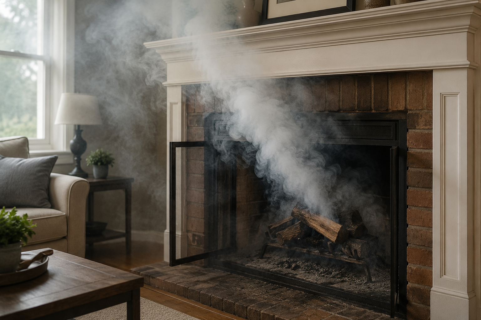 My Fireplace Smoking Up the Room