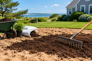 Prepare Sandy Cape Cod Soil
